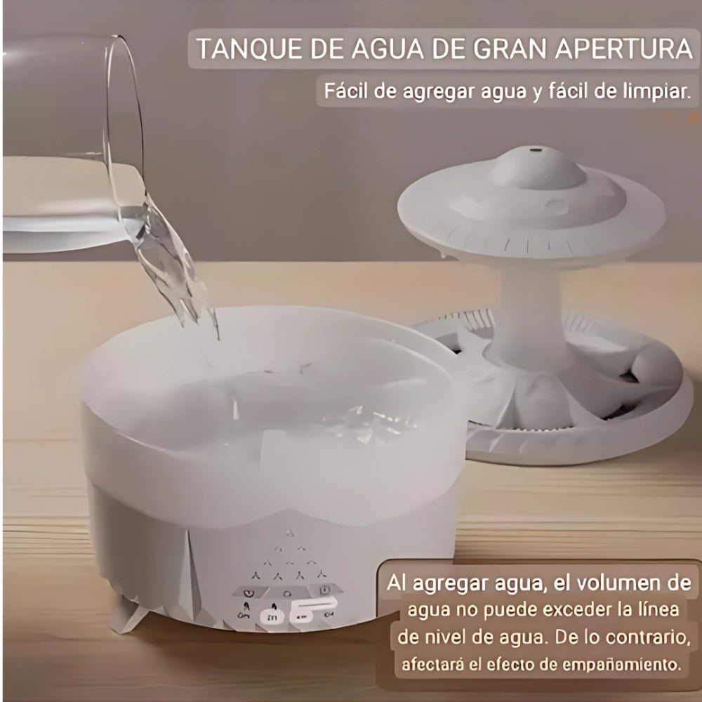Humidificador Lluvia Aromaterapia